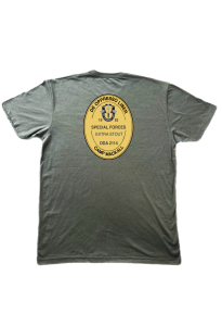 T-Shirt with the text Special Forces Extra Stout and Camp McKall written on it.